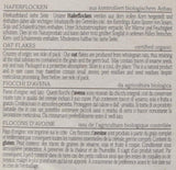Verival ekologisk havregryn, förpackning om 6 (6 x 500 g)