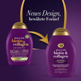 OGX Biotin & Collagen Shampoo (385 ml), hårstärkande schampo för fint och tunt hår OGX dusch och bad