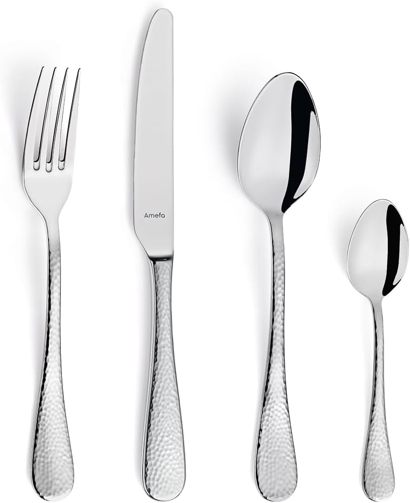 Amefa Sierra bestickset 6 personer | 24-delat rostfritt stål 18/10 Kök Naty Shop 24-Teilig / 6 Personen