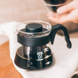 4977642019126 Karaff för servering av kaffe V60 700 ml VCS-02B, glas, färglös, 17,3 x 14,1 x 13 cm