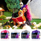 Halloween Temporary Hårfärgning 4 färger Hårfärg Vaxstyling Hårton för män Kvinnor Halloween Cosplay Party Hårfärgning Naty Shop