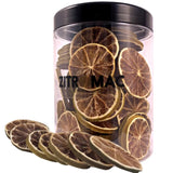 90g torkade citronskivor|torkad frukt för cocktaildekoration|torkad citron som dekoration till jul, bakning, drinkar, gin, glögg, te|100% naturlig kvalitets citroner utan socker Naty Shop torkade produkter 90,0 gram