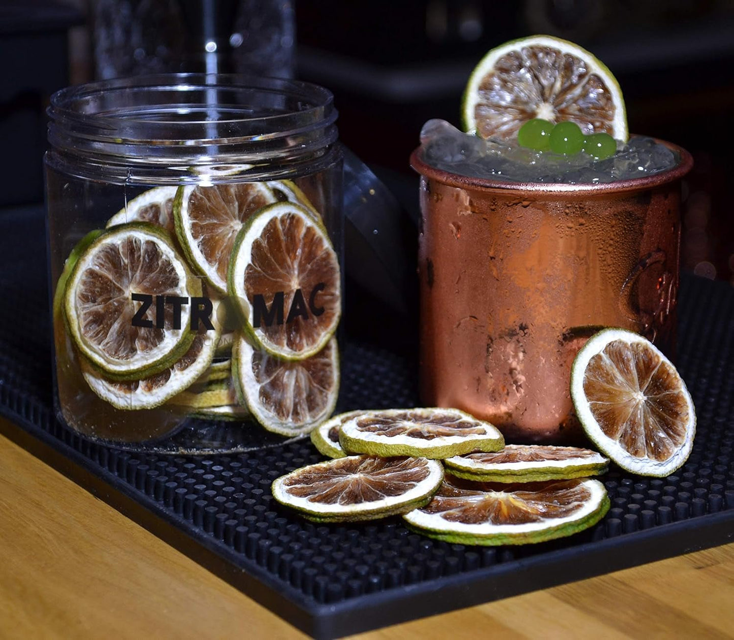 90g torkad lime för cocktails. Sockerfri torkad frukt för cocktails, dekorationer, glögg, jul, drycker, te 100 % naturlig torkad limeskivor Dehydrerade produkter Naty Shop