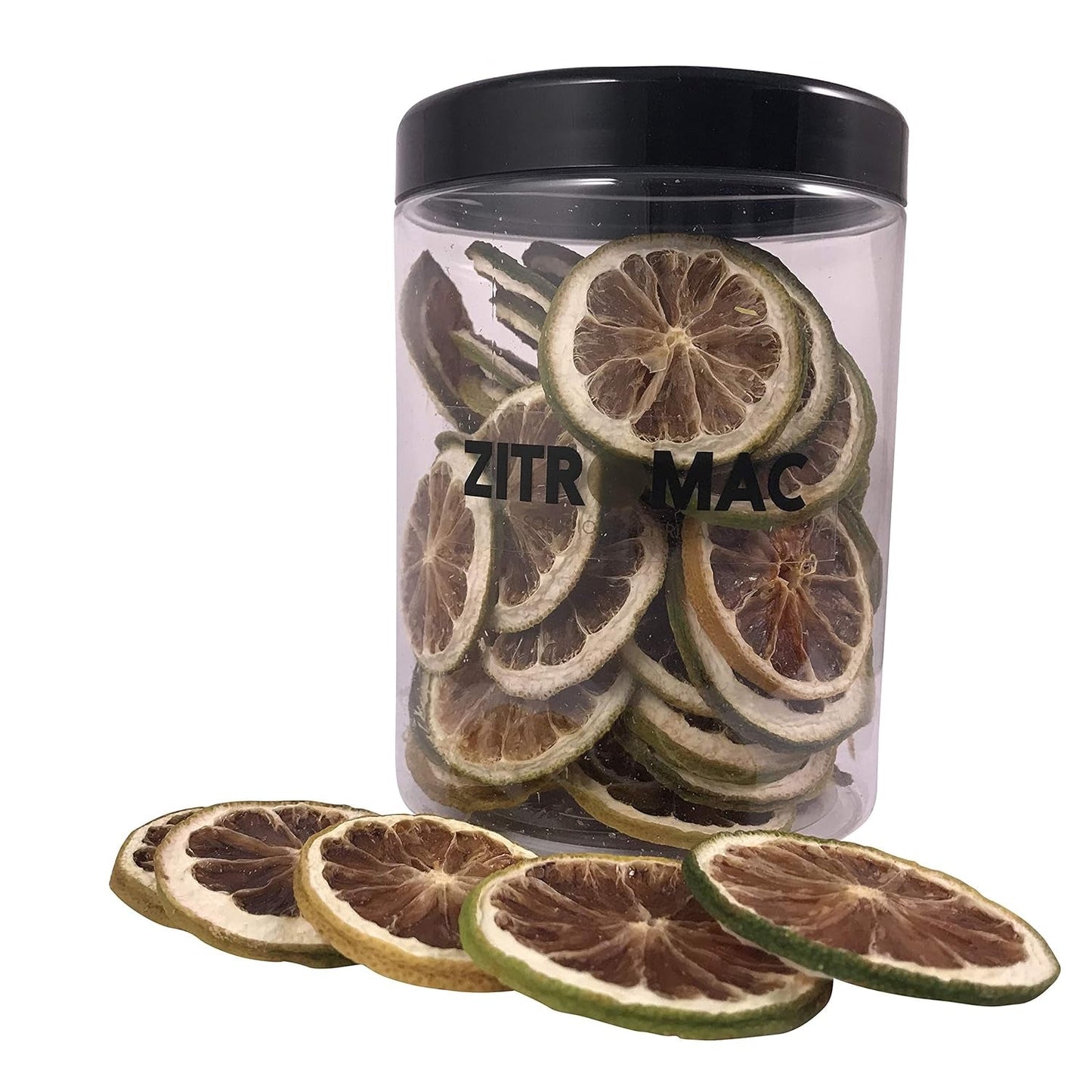 90g torkad lime för cocktails. Sockerfri torkad frukt för cocktails, dekorationer, glögg, jul, drycker, te 100 % naturlig torkad limeskivor Naty Shop torkade produkter 90,0 gram