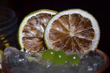 90g torkad lime för cocktails. Sockerfri torkad frukt för cocktails, dekorationer, glögg, jul, drycker, te 100 % naturlig torkad limeskivor Dehydrerade produkter Naty Shop