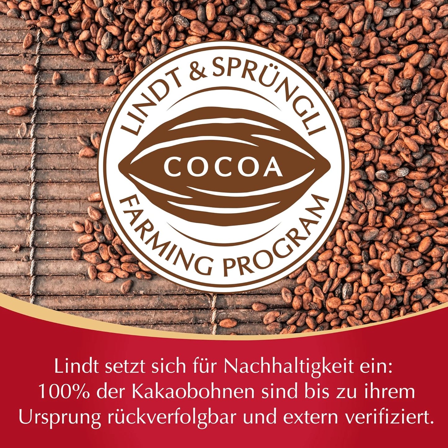 Lindt Cherry Mini Stick - Chokladstavar med schweizisk körsbärslikör Läcker present med alkohol
