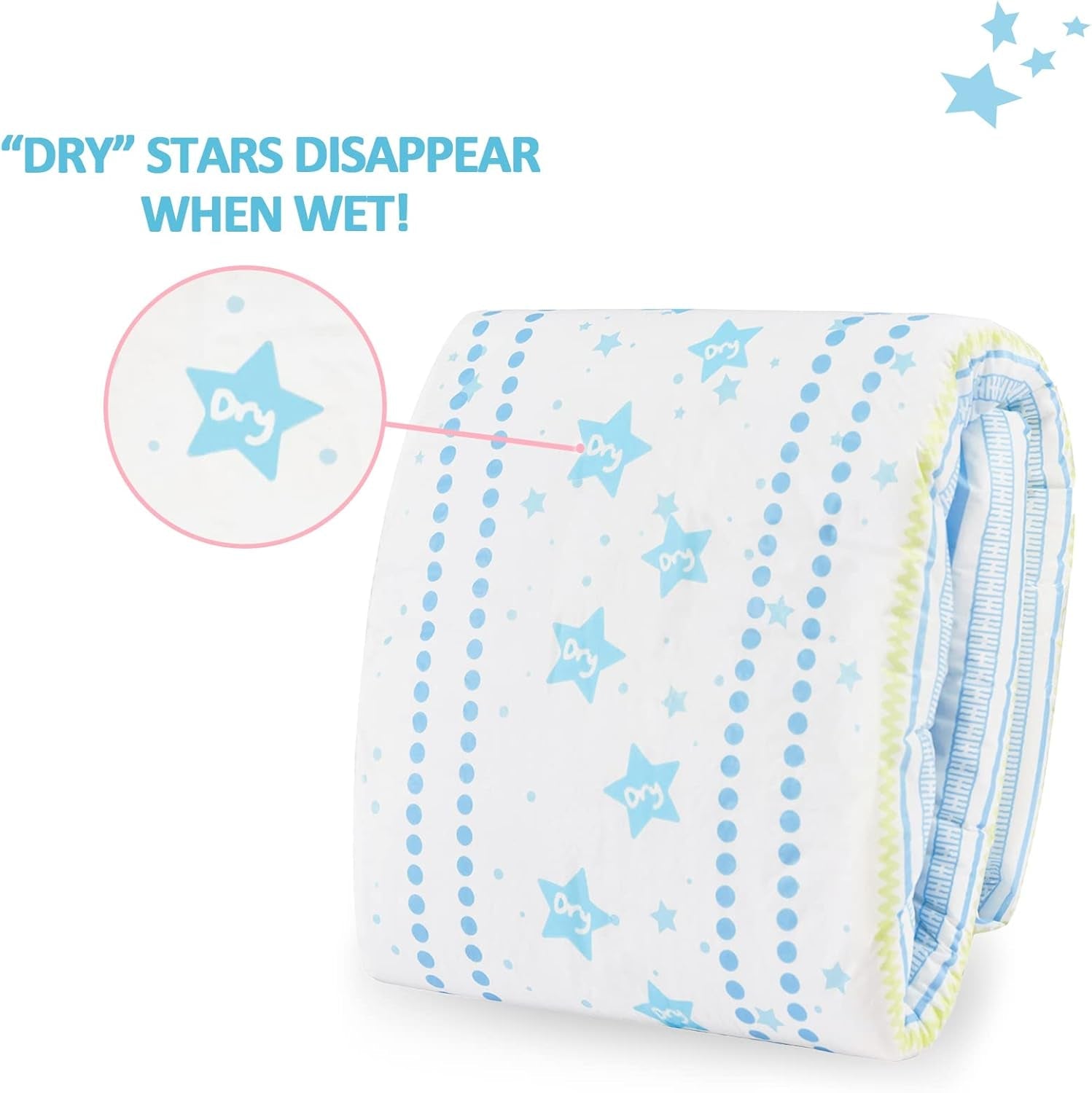 Vuxentryckta blöjor 5500-5800ml 2-pack, 3 utskrifter Slumpmässigt sortiment - Astro Babies (L)
