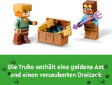 LEGO Minecraft The Armory-lekset med hjältefigurer, leksaksvapen och Alex-figur, actionleksak för pojkar och flickor, present till spelare och barn 7 år gamla 21252 Byggset Besuche den LEGO-Store