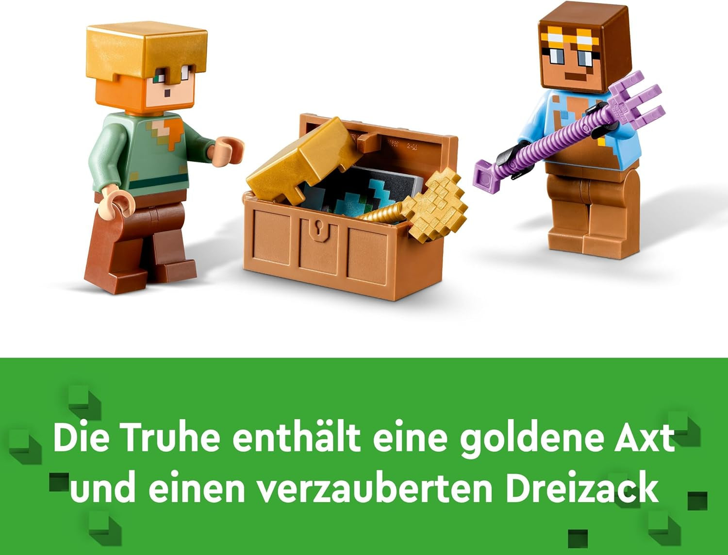 LEGO Minecraft The Armory-lekset med hjältefigurer, leksaksvapen och Alex-figur, actionleksak för pojkar och flickor, present till spelare och barn 7 år gamla 21252 Byggset Besuche den LEGO-Store