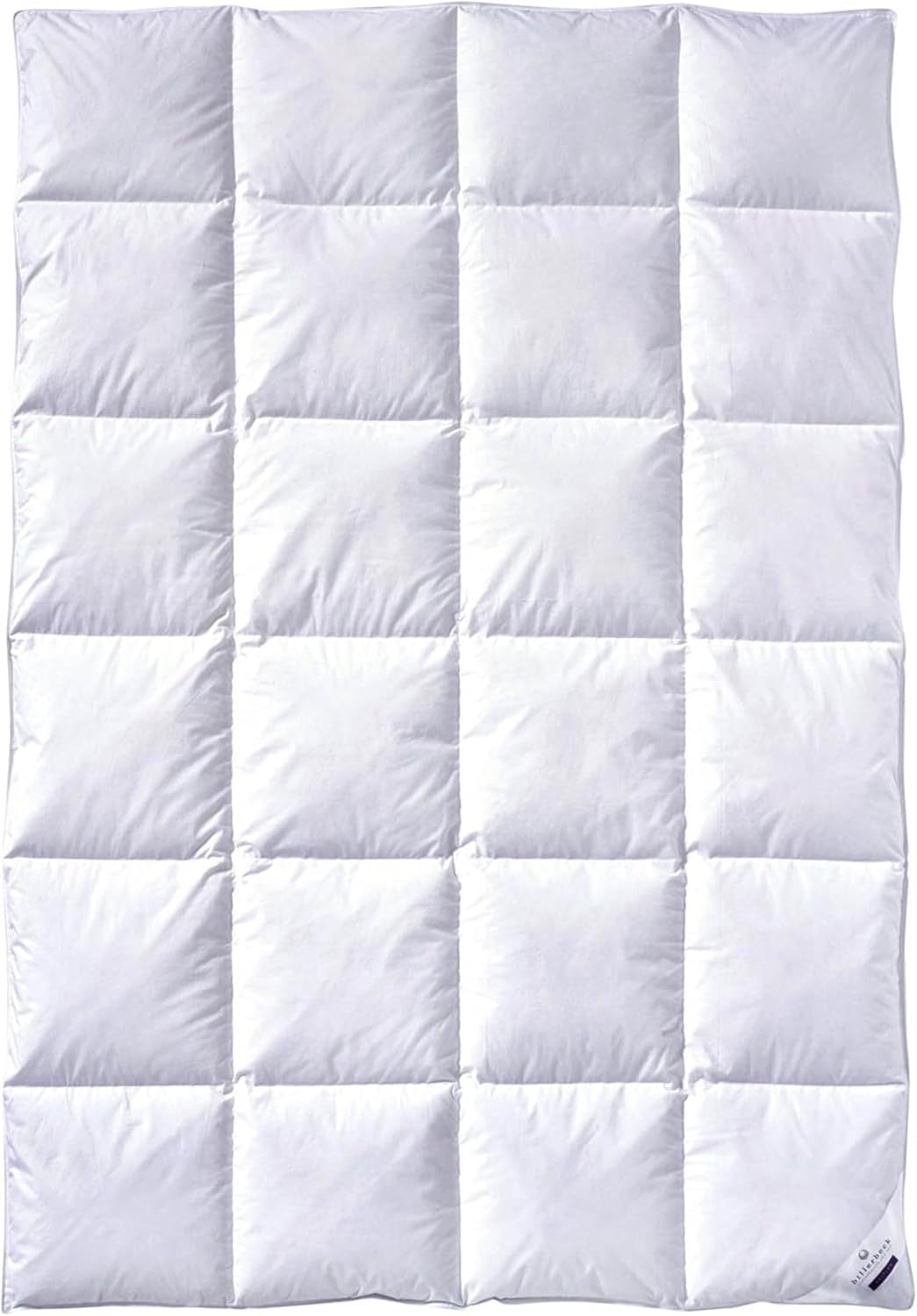 Billerbeck Martina® duntäcke - Täcke 135 X 200 Cm - Täcke för alla årstider - Lämplig för allergiker - 90% gåsdun, 10% gåsfjädrar - Vita Naty Shop Täcken och täcken Medium (M) 135 X 200 Cm