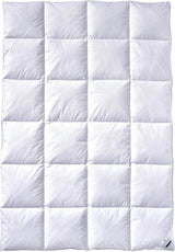 Billerbeck Martina® duntäcke - Täcke 135 X 200 Cm - Täcke för alla årstider - Lämplig för allergiker - 90% gåsdun, 10% gåsfjädrar - Vita Naty Shop Täcken och täcken Medium (M) 135 X 200 Cm