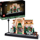 LEGO Icons French Café - Dekorationer för vardagsrum eller kontor - Byggset för vuxna, inklusive pittoresk fasad, hängande blomkruka och stolar - Present för män och kvinnor 10362 Byggset Besuche den LEGO-Store Standardtitel