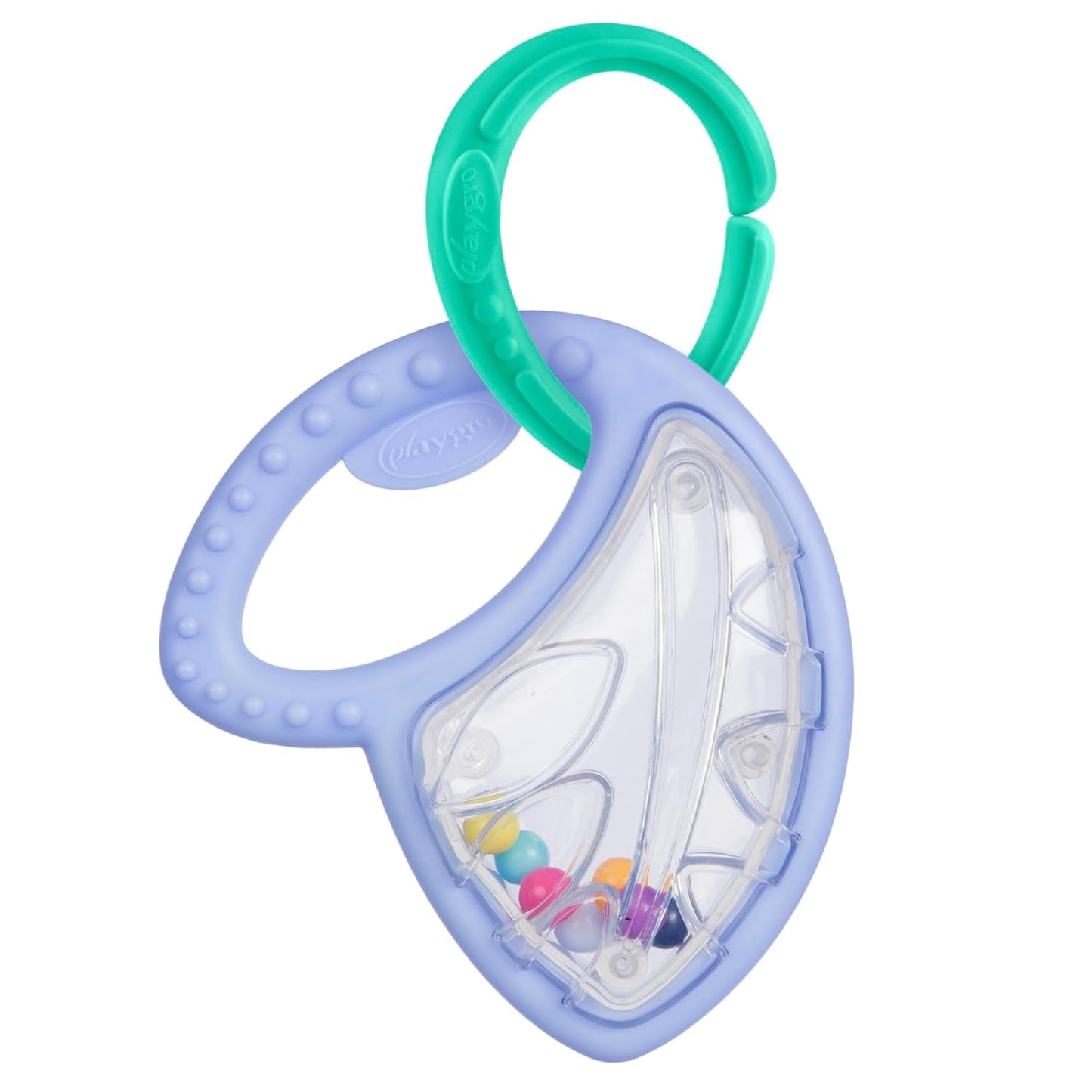 Playgro Clip Clop Sensory Garden Activity Present Pack - Sensorisk trädgårdsleksak för bebisar från 0 månader - Interaktiv leksak med skallror, bitring och barnvagnsvän - 4 stycken