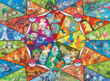 Buffalo Games - Pokémon - Startare i målat glas - pussel 1000 bitar Pussel Naty Shop Standardtitel