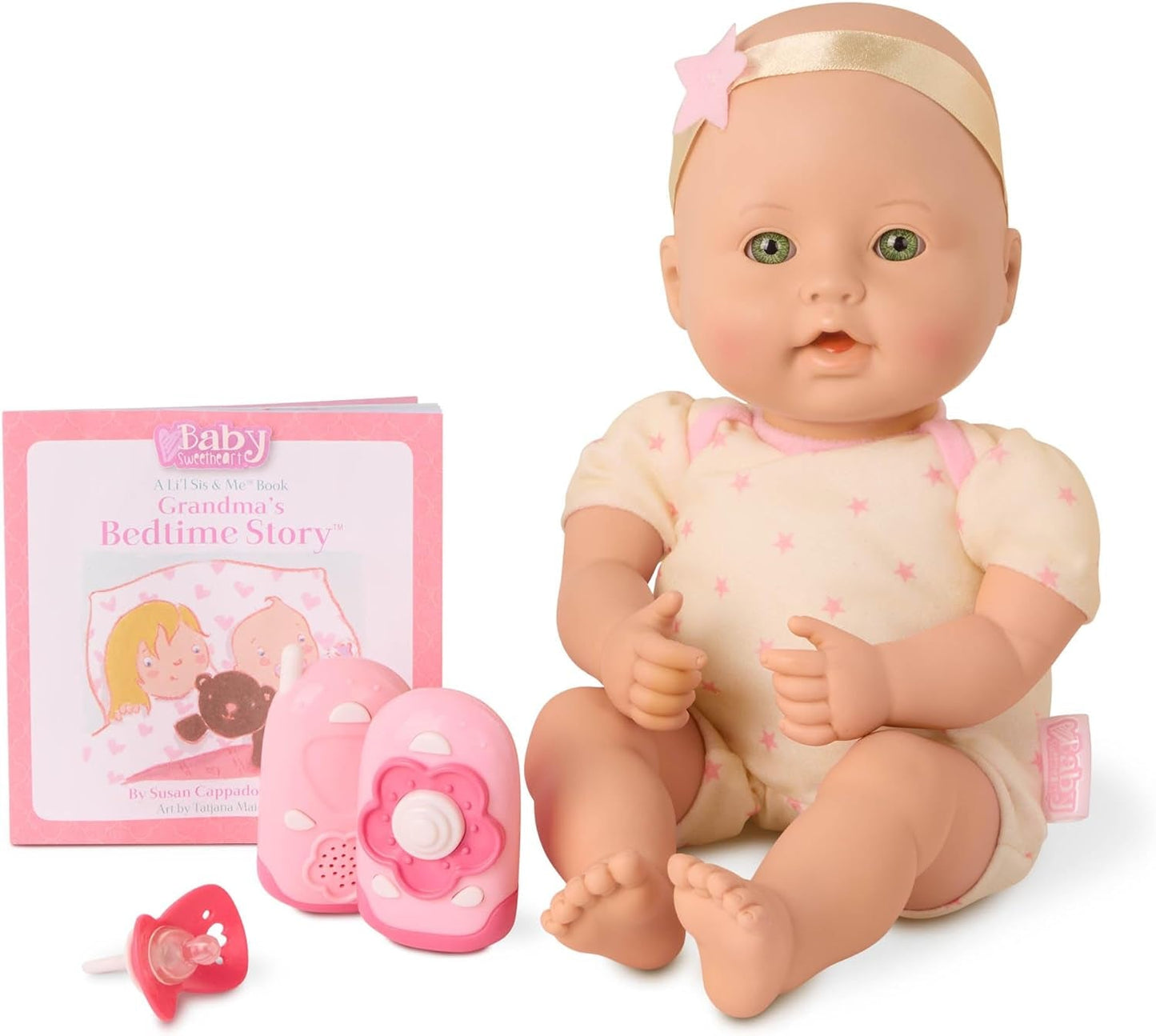 Baby Sweetheart Doll - Sovdags - 31 cm - Mjuk kropp - Napptillbehör - Låtsaslek - Leksak från 3 år och uppåt