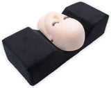 Whiteswan Ögonfransförlängning Ergonomiskt Böjt Memory Foam Stöd Vardagsrum Kudde Nacke Fransar Skönhet Makeup Kudde Sovkudde Nackstöd Cervikala Ortopediska Kuddar Naty Shop