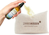 schweizisk furu familj schweizisk furu kudde Helt enkelt himmelskt drömmande 30X20 cm, trä, naturlig, 1 st (1 pack) Naty Shop standard kuddar