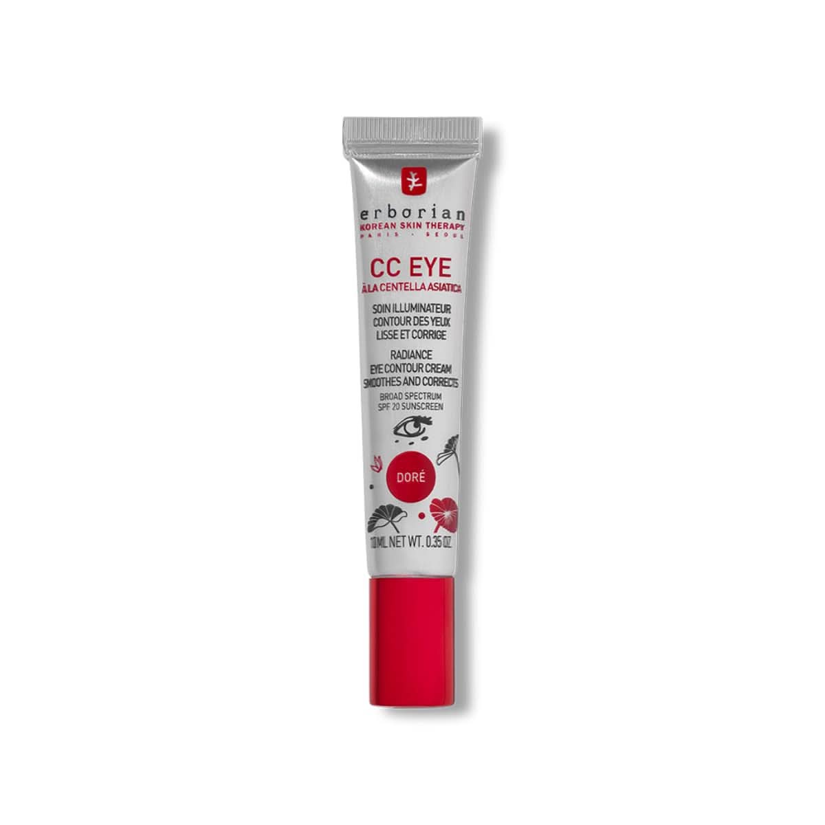 Erborian - CC Eye Cream Gold med Centella Asiatica - Eye contour corrector Cosmetics and Beauty Naty Shop Cc Eye Gold