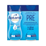 Aptamil Pronutra Pre - Modersmjölksersättning från födseln - Med vegetabiliska oljor, utan palmolja - 6 x 4 x 200 ml (4800 ml)