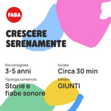 Ljudfigur - Väx lyckligt - ljudhistorier och sagor 4-6 år, italiensk version, leksak för lärande för pojkar och flickor Bebe Toys Naty Shop