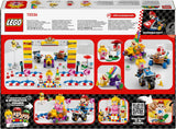 LEGO Super Mario: Mario Kart - Baby Peach & Grand Prix Set, Nintendo Figures - Padda, Lakitu, Baby Peach och Lemmy, Present för pojkar, tjejer och spelare 8+, Äventyrsleksak 72036 Byggset Beuche den LEGO-Store