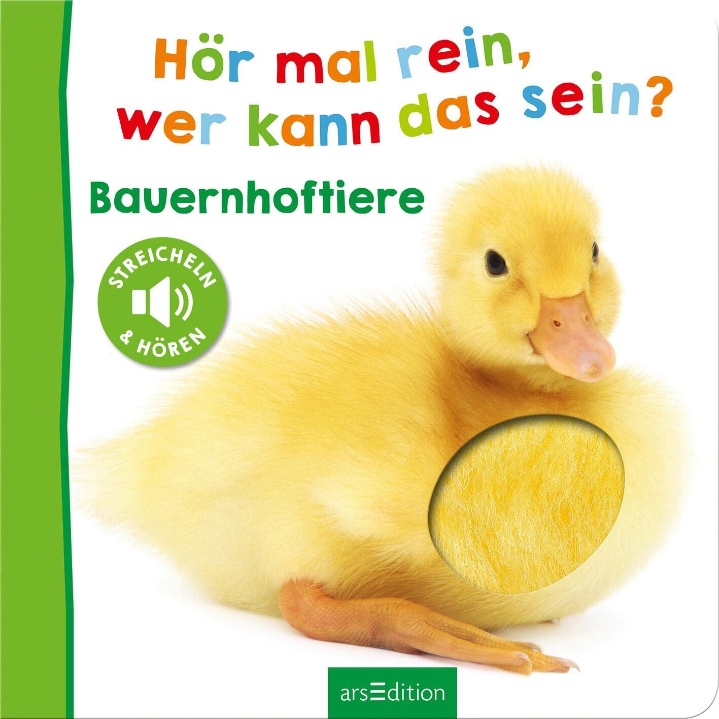 Lyssna, vem kan det vara? - Husdjur: klappa och lyssna | Högkvalitativ kartongbilderbok med 5 ljud och taktila element för barn över 18 månader Baby Toys Naty Shop