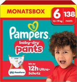 Pampers Baby-Dry Pants Größe 5, 160 Stück, 11kg-17kg, 360° auslaufsichere Passar dag och natt