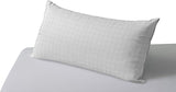 Savel, antistresskudde med dubbelt överdrag, medium fasthet, 105 X 40 Cm Naty Shop standardkuddar Vit 70