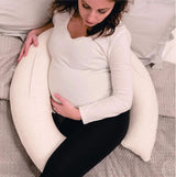 Multifunktionell amningskudde, 4 i 1, Soft Nova, beige, enkel kudde: 202 cm, fåtölj, 40 X 75 X 22 cm Tillbehör Mat och Amning Bebe Naty Shop