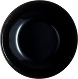 Arcopal Zelie servisset i svart glas, 12 delar, 4 platser, svart