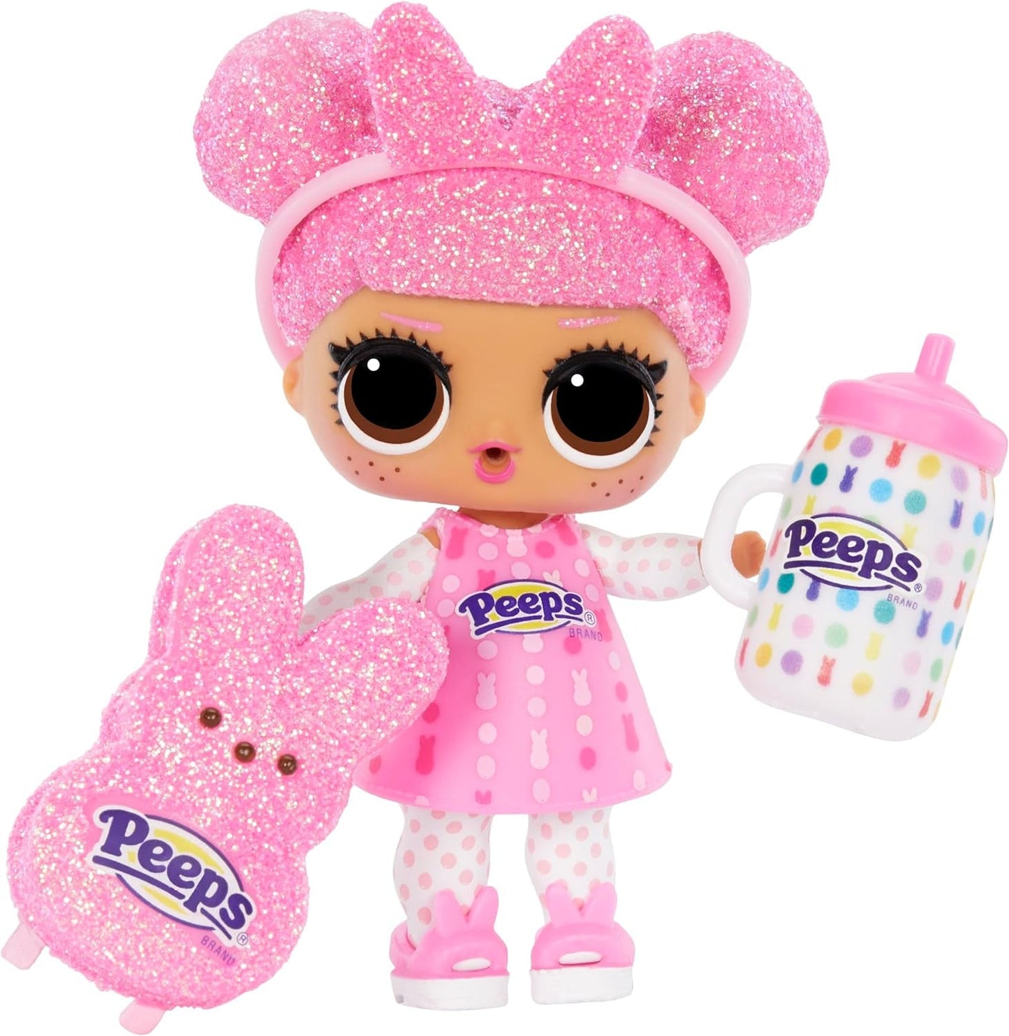 L.O.L. Överraskning! Loves Mini Sweets Peeps - Cute Bunny - Limitierte Auflage mit Frühlingsthema - Sammlerpuppe mit 7 Überraschungen - Für Mädchen, Jungen und Sammler ab 4 Jahren