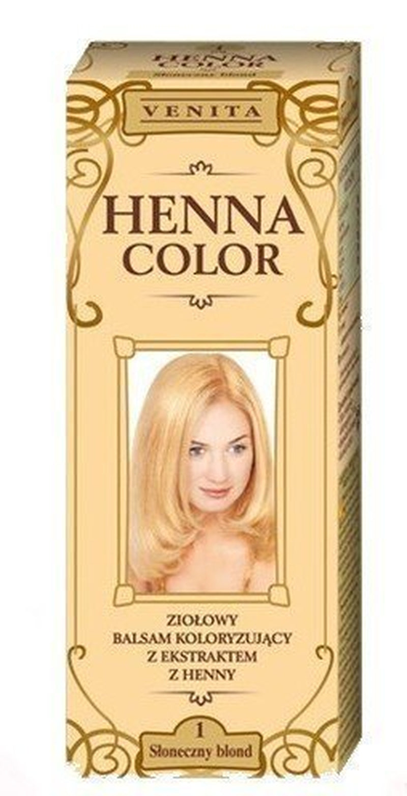 Henna Color 111 Natural Conditioner för blont hår Hårfärg Natural Hårfärgningseffekt Henna Eco Hårfärgning Naty Shop Ljusblond 75 Ml (1 förpackning)