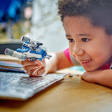 LEGO Star Wars Kapten Rex Y-Wing Microfighter Byggstenar Samlarobjekt Rymdskepp Presentidé för pojkar och flickor i åldern 6+ 75391 Byggset Besuche den LEGO-Store