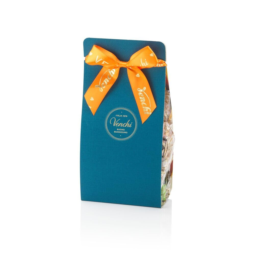 Venchi – Murrine Collection – Presentask med diverse Cremino-choklad, 407 g – Med PGI Piemonte skogshasselnötter – Presentidé – Glutenfri