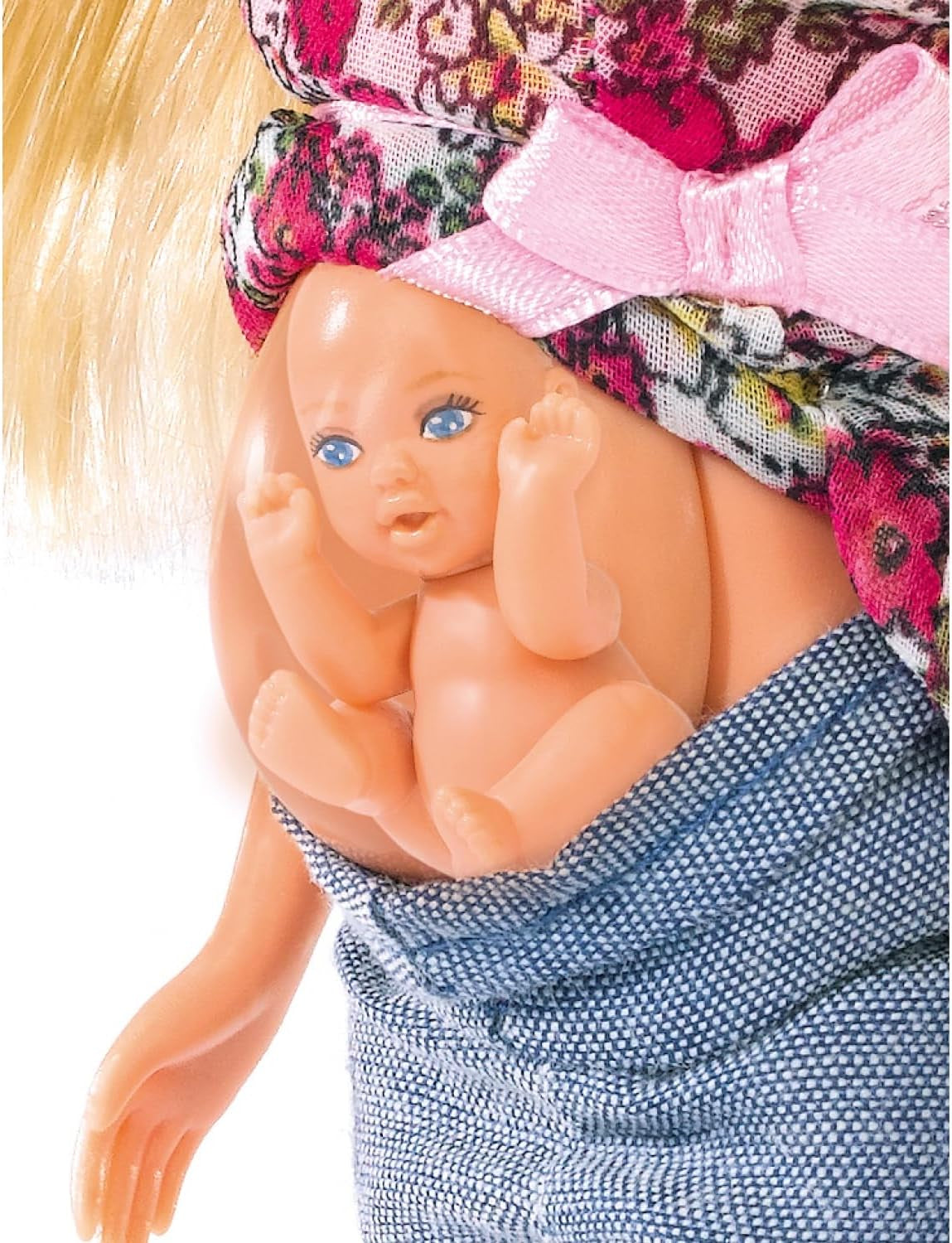 Simba 105734000 - Steffi Love Welcome Baby, Gravid docka, Med barnet i magen, Accessoar, Dressing docka, 29Cm, För barn från 3 år Dolls Naty Shop