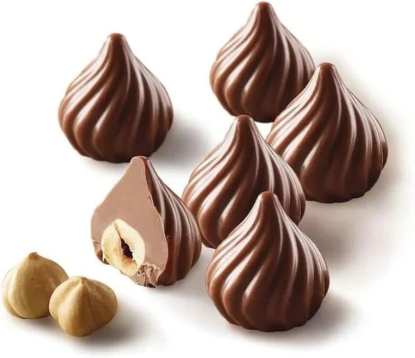 Silikomart 3D Flaming Chokladform - Unika 3D-former med inre kant för runda baser