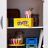 M&M's Peanut Chocolate Bulk Pack 24 x 45 g Choklad Peanut Smaksatt Linser Chokladpresent (1080g) Idealisk som godis med fotbollstema