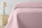 LISO - Överkast för 105 Cm - Bouti säng Överkast - Vår och sommar - 200X260 Cm - Rosa sängar och filtar Besuche den Degrees hem-Butik