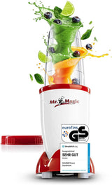Gourmetmaxx Mr Magic Blender, Smoothie Maker med Xxl Naty Shop tillbehörspaket