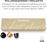 Nespresso EN167.W Citiz kapselespressomaskin, högtryckspump och idealisk temperaturkontroll, utan Aeroccino (mjölkskummare), energisparfunktion, 1260 W, gräddvit, 37,4 x 11,9 x 25,5 cm