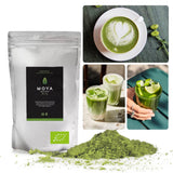 Moya Matcha Bio Daily Green Tea Powder | 250 g daglig kvalitet (III) | Perfekt att förtära med latte, smoothies och lemonad...