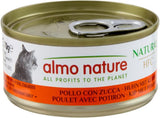Almo Nature HFC Naturligt våtfoder för katter - Diverse recept med kyckling - 6 x 70g