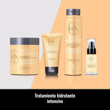 Fuktgivande hårmask - Rik näring - 500 ml - torrt och skadat hår - med brasilienötsolja - ger näring och intensiv återfuktning av håret, reparerar Naty Shop Hair Mask