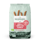 Ekologisk Penne Rigate Pasta N.91 - 500g med dinkelmjöl, linsmjöl och quinoamjöl - Rik på protein, källa till fiber och protein