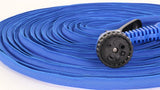 Goodyear - 30 m flexibel, vridfri och lätt 3-lagers latex och högdensitetstextil trädgårdsslang, ½" och ¾" snabbkopplingar + 7-funktions sprutpistol