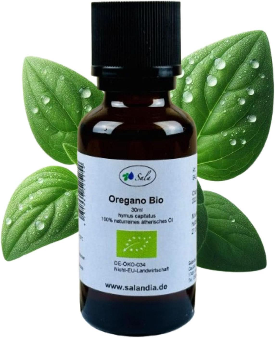 Oregano Oil Arom Essential Oregano Oil BIO - För konsumtion - 100% naturlig 30 ml Arome Naty Shop