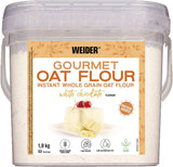 Weider Gourmet Oatmeal (1,9 kg) browniesmak. Fullkorns havregryn. Proteinkälla med låg sockerhalt.