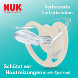 NUK Perfect Match luftnappar för spädbarn | 6-18 månader | Ortodontiska nappar som främjar luftcirkulationen och förhindrar utslag orsakade av saliv | 95 % acceptans av spädbarn** | Disney Minnie Mouse | Paket om 2