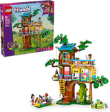 LEGO Friends Treehouse Bygg- och lekset för rollspel, leksakshus för 8-åriga flickor, set med 4 karaktärsminifigurer och 2 djurfigurer, presentidé för barn 42652 Byggset Besuche den LEGO-Store Standardtitel