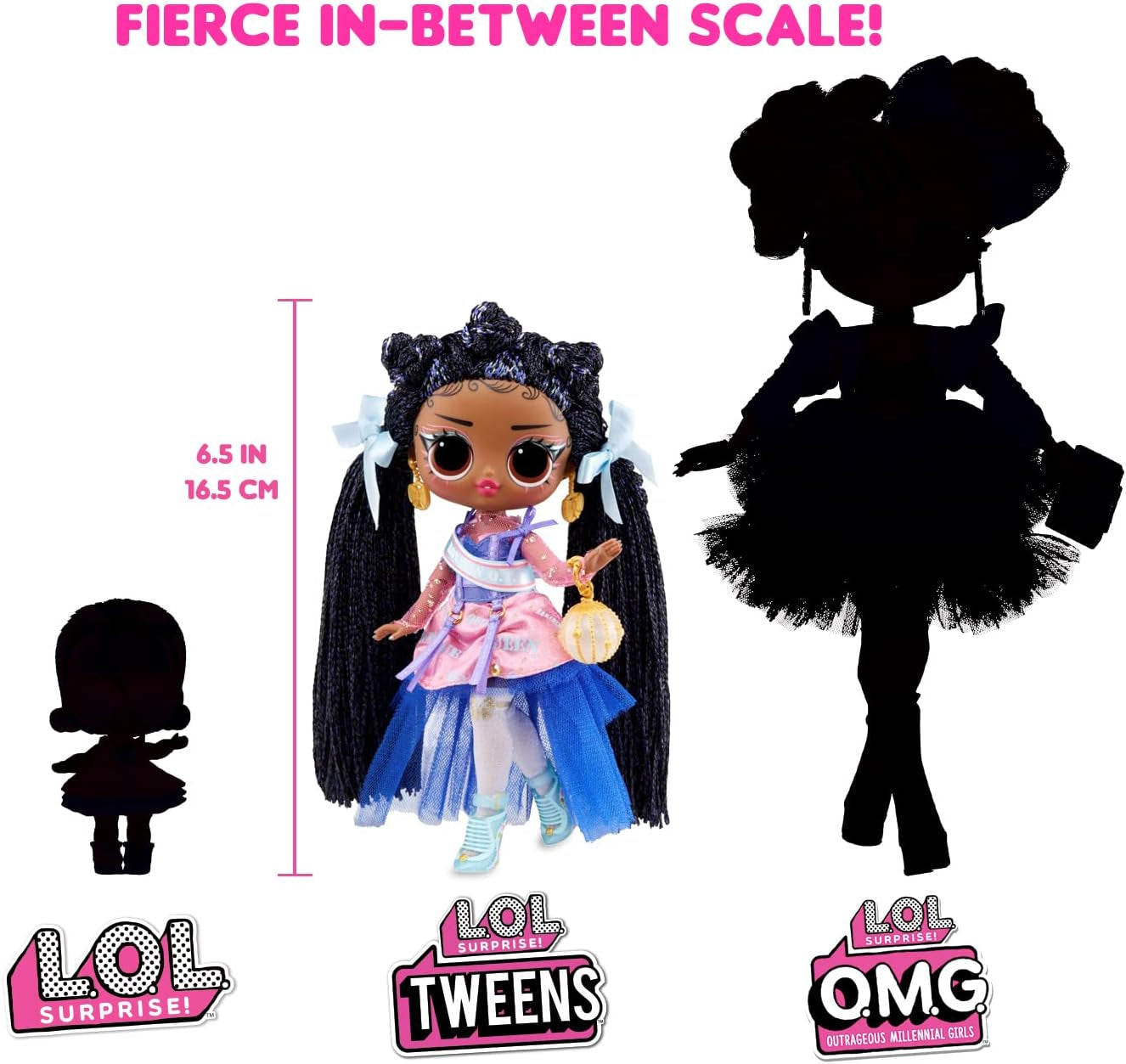 LOL Överraskning! Tweens Fashion Doll Series 3 - NIA Regal 15 cm docka med överraskningar: extravaganta kläder, tillbehör och mer. Fantastisk samlarpresent för pojkar och flickor 18+ 584087